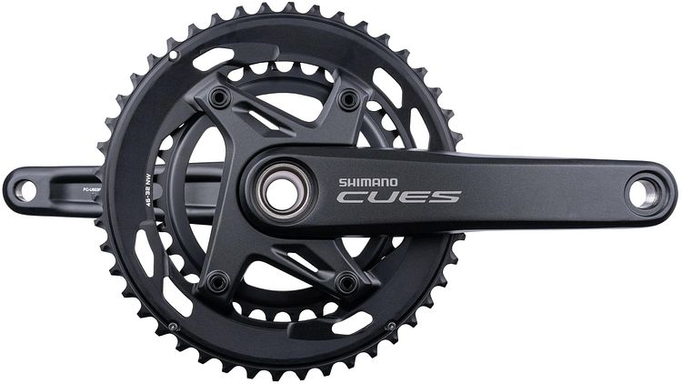 Shimano Kettenradgarnitur CUES FC-U6030-2 32/46 Zähne 170 mm schwarz