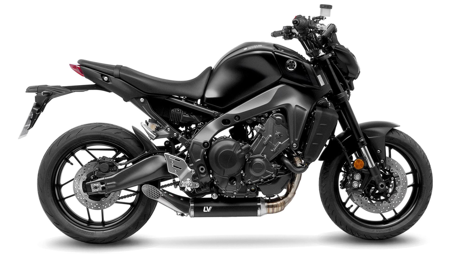 LeoVince Komplettanlage Edelstahl SBK LV RACE für YAMAHA MT-09/SP mit Katalysator