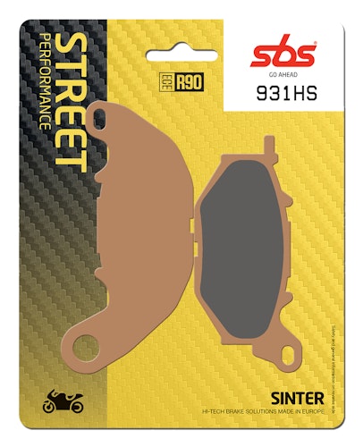 SBS Bremsbelag 931HS Street Sinter