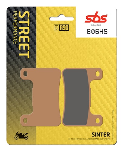 SBS Bremsbelag 806HS Street Sinter