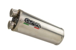 GPR Endschalldämpfer BMW R 1200 Gs Adventure 2014/2016 e3 DUAL INOX SP