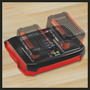 Vorschaubild Einhell PXC-Starter-Kit 2x 3,0Ah & Twincharger Kit 4512083