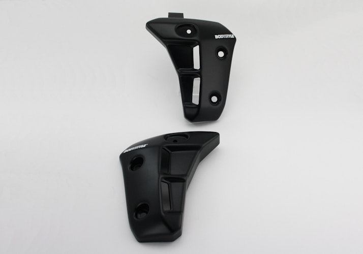 BODYSTYLE Sportsline Kühlerseitenverkleidung  ABS Kunststoff schwarz  für YAMAHA MT-07 