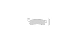 Brembo Bremsbelag Typ SA, Sintermetall mit ABE, Bremsbelag "07HO57" Satz