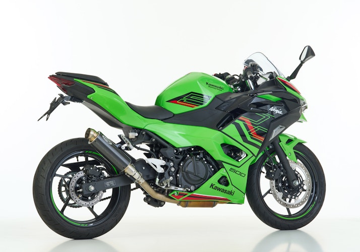 SHARK SLIP-ON Carbon  SRC 4 für KAWASAKI Ninja 500 SE,Z500 / SE EURO5+  