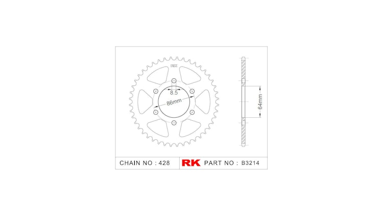 RK Kettenrad 3214