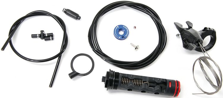 RockShox Fernbedienungsumrüstkit Federgabel schwarz,blau