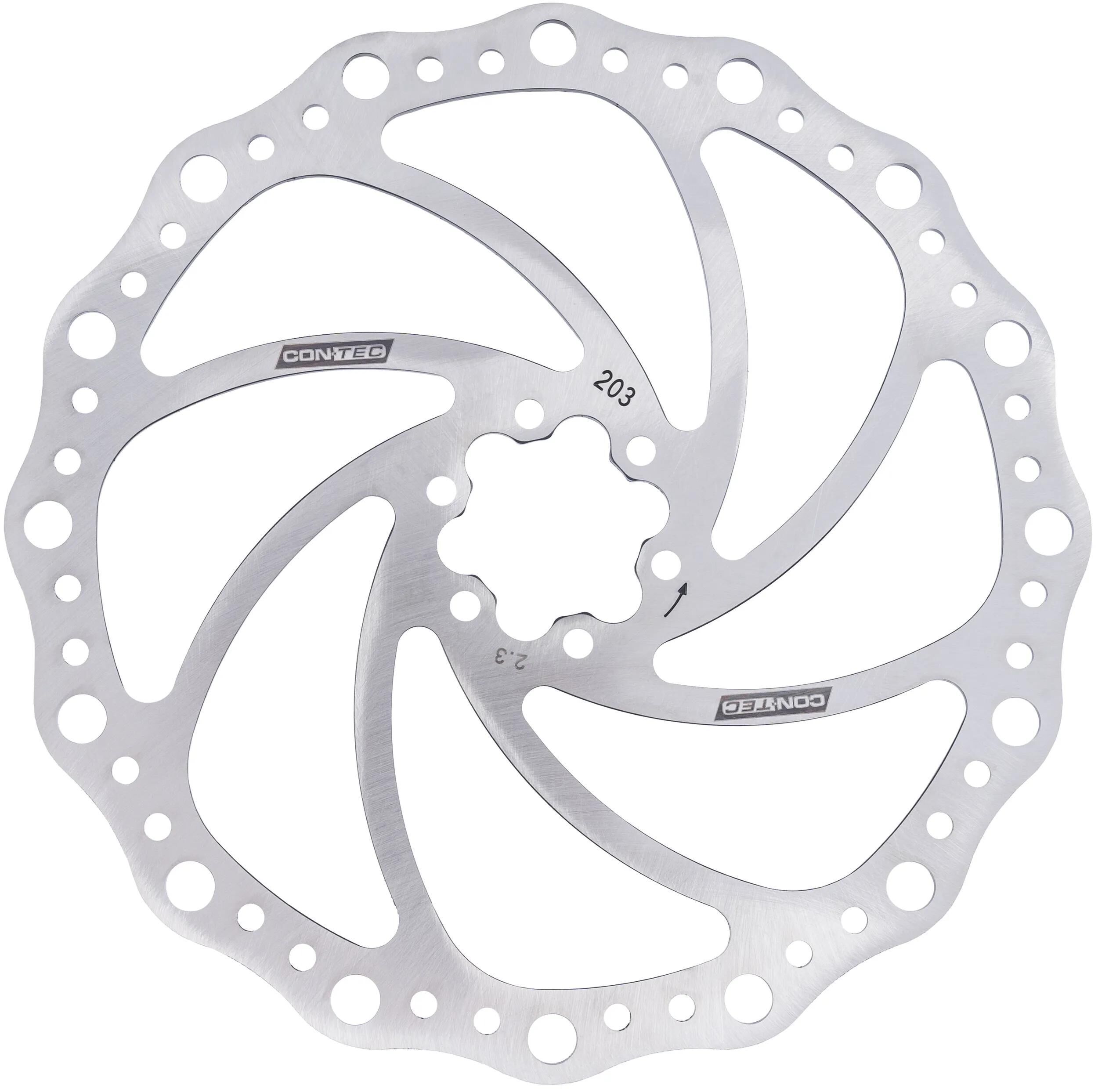 CONTEC Bremsscheibe CDR-ET 203 mm silber