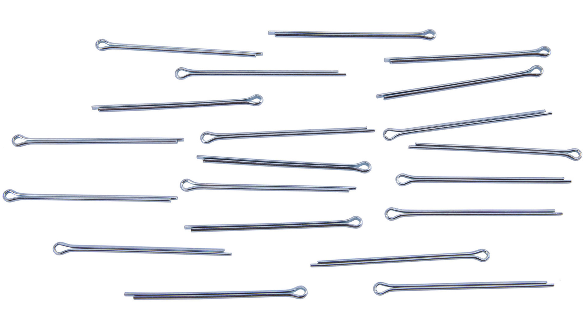 Dresselhaus Splint 2, 0 x 40 mm, Abgabe nur in Packung zu 20 Stück, Preis per Packung, Splint Stahl