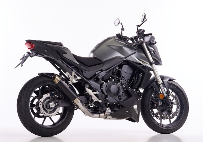 SHARK SLIP-ON Aluminium eloxiert schwarz SRC 4 für HONDA CB750 Hornet EURO5 EURO5+ 