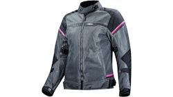 LS2 Riva Jacke Schwarz / Grau / Pink Damen Gr.5xl