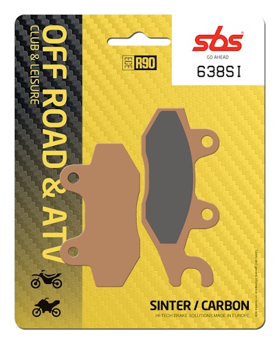 SBS Bremsbelag 638SI Offroad Sinter