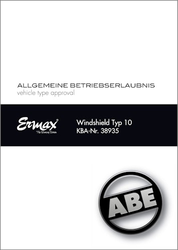 ERMAX ABE Naked-Bike-Scheibe Windschutz /200104