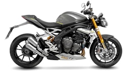 LeoVince 2x SLIP-ON Edelstahl SBK LV-10 für TRIUMPH SPEED TRIPLE 1200 RR/RS