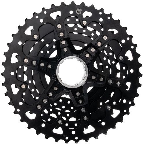 Sunrace Kassette CSUS400/700 11-43 Zähne "CSUS700", Aluminium Spider + Lockring