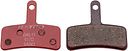 Vorschaubild Tektro Scheibenbremsbelag D40.11 semi-metallisch rot