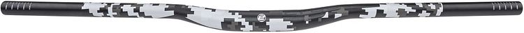 ergotec Low Riser Bar Lenker 800 mm schwarz schwarz sandgestrahlt / Pixel Edition, B