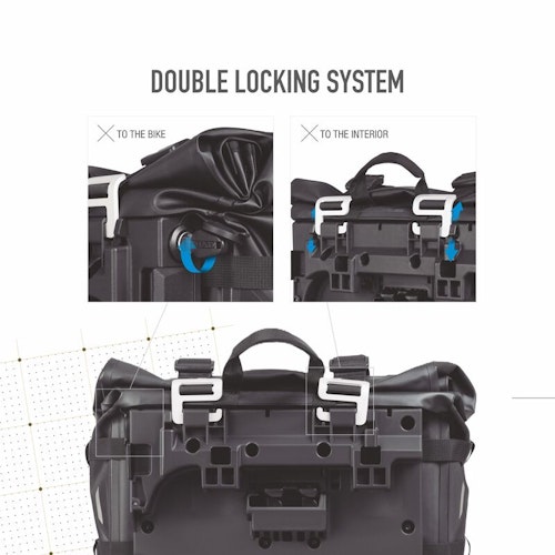 SHAD WATERPROOF PANNIERS TR30 [X0TR30]