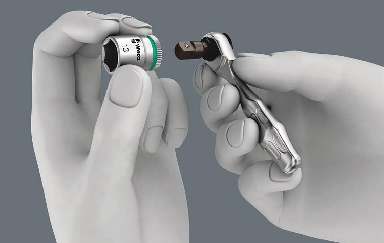 Wera Werkzeugsatz Tool-Check Combi 1 schwarz/grün