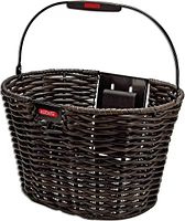 KLICKfix Korb Structura Oval 16 l schwarz braun braun