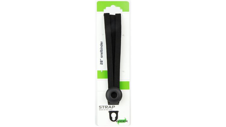 Widek Spanngurt EYE Strap 54 cm schwarz Bänder 1 x 24 mm und 2 x 12 mm breit mit Nirosta universal Lochblech