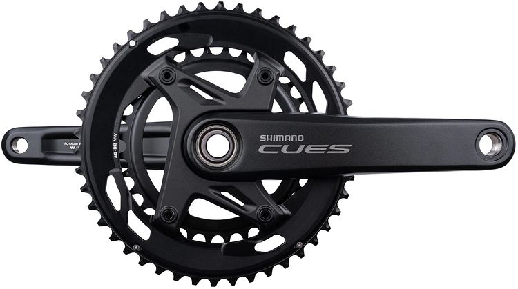 Shimano Kettenradgarnitur CUES FC-U6030-2 32/46 Zähne schwarz