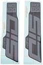 Vorschaubild RockShox Dekor Set grau glänzend