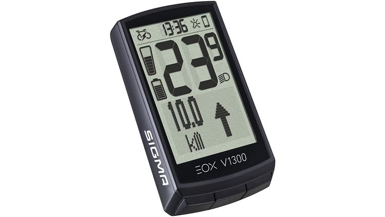 Sigma Sport Fahrradcomputer EOX VIEW 1300 schwarz