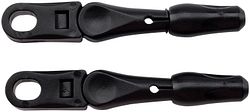 CONTEC Strebensicherung Mini Clip XL Splash Protect schwarz für Vorderrad