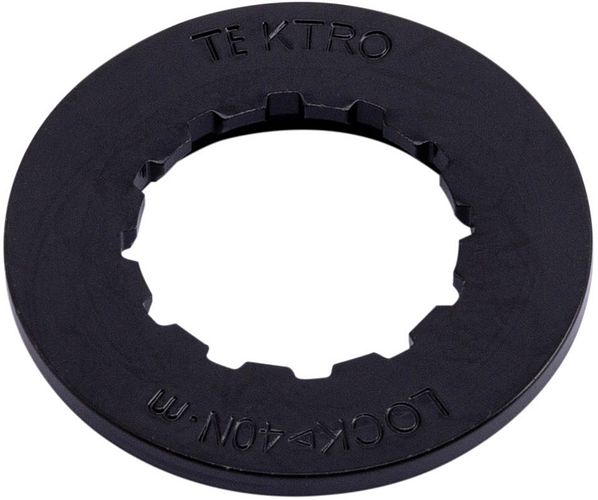 Tektro Verschlussring für Center Lock Bremsscheiben schwarz