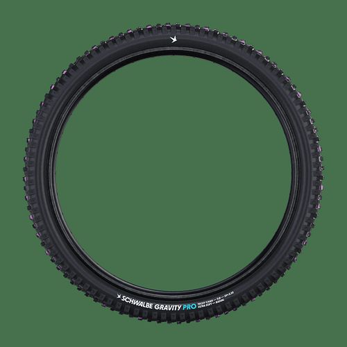 Schwalbe Tacky Chan Reifen 27,5 Zoll schwarz 2,50" Gravity PRO, UltraSoft