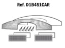 Vorschaubild SHAD REFLECTOR SH45 WHITE [D1B451CAR]