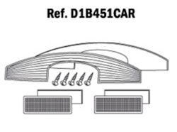 SHAD REFLECTOR SH45 WHITE [D1B451CAR]