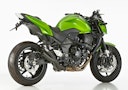 Vorschaubild HURRIC SLIP-ON Schalldämpfer Pro 2 Edelstahl beschichtet für KAWASAKI Z750R