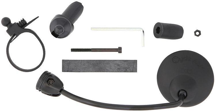Busch + Müller Rückspiegel 901 Cycle Star lang schwarz