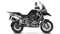 LeoVince SLIP-ON Edelstahl SBK LV-12 Schwarz für BMW R 1200 GS/ADVENTURE- R 1250 GS/ADVENTURE