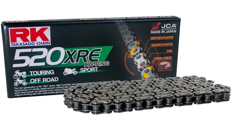 RK 520XRE Kette (128 Gl., Clip)