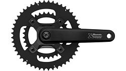 Miranda Kettenradgarnitur XMOD 2 Gravel 172,5 mm schwarz