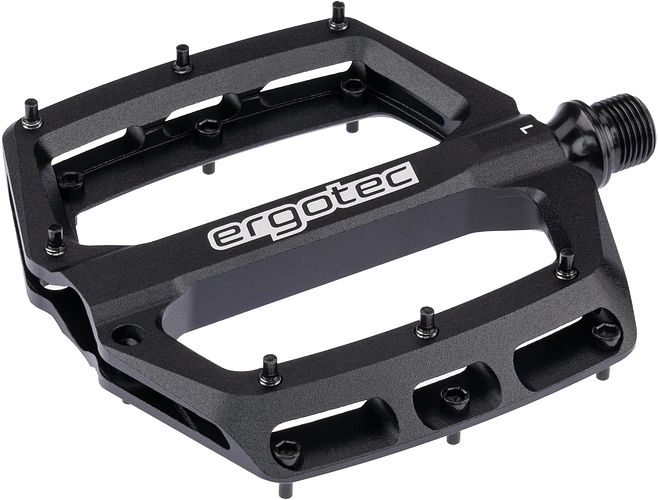 ErgoTec EP-P Pedal Aluminium schwarz