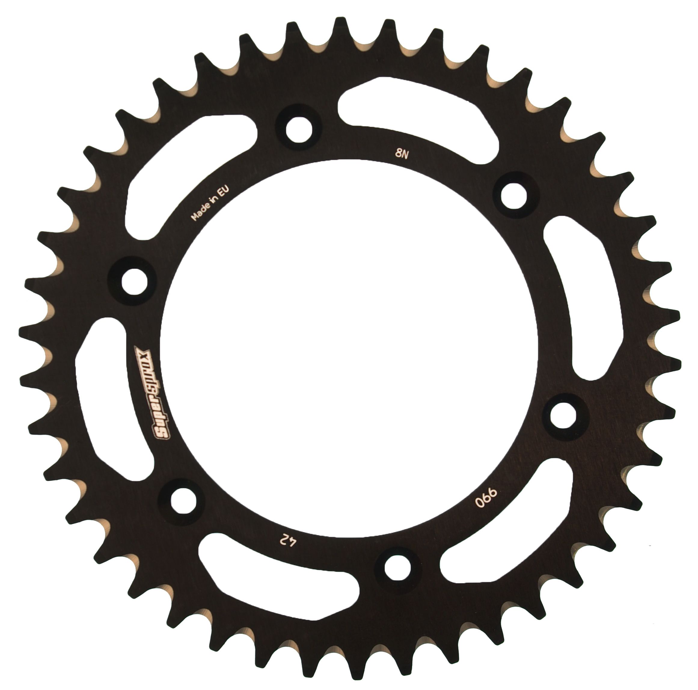 Supersprox Alu-Kettenrad 520 42Z (Schwarz)