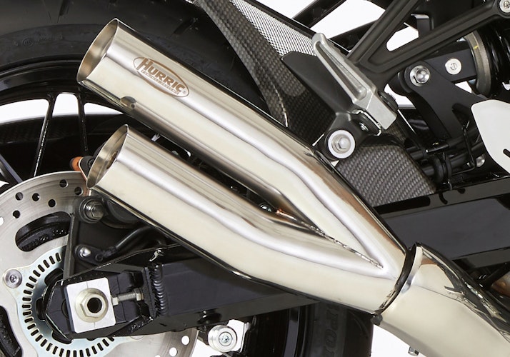 HURRIC Slip on Ersatzdämpfer Pro 2 Retro für KAWASAKI Z900 RS