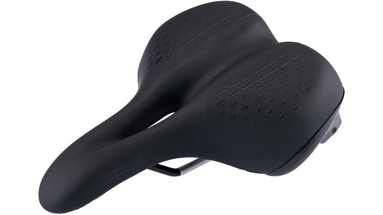 CONTEC Sattel Anatomic schwarz mitte Maße (L x B) 263 x 198 mm
