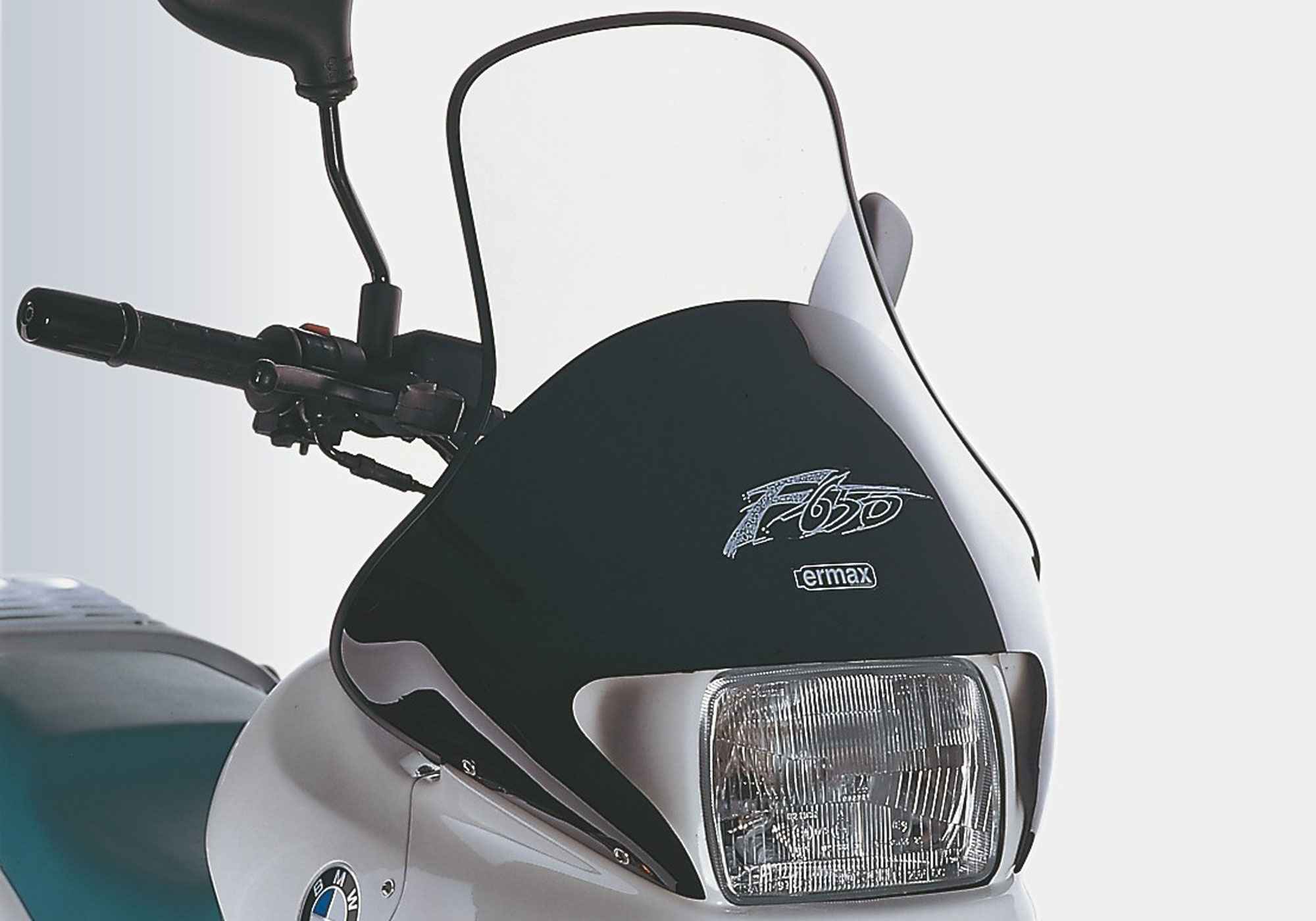 ERMAX Windschutzscheibe Acrylic durchsichtig Grau getönt für BMW F 650