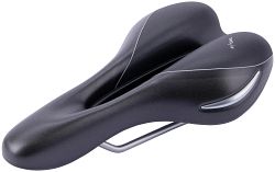 CONTEC Sattel Elliptic + schwarz/silber Unisex