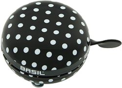 Basil Big Bell Polkadot Klingel schwarz/weiß