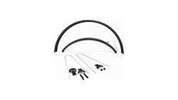 Curana Apollo Schutzblech-Set 28 Zoll schwarz 60 mm breit