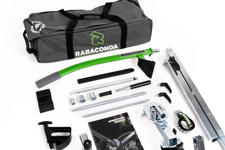 Rabaconda Street Bike Reifenmontiergerät Set für Ducati Einarschwinge
