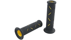 Progrip Griffgummi 717 Gelb / Schwarz Offen Paar Ø22/25mm Länge 122mm