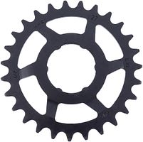 KMC Steck-Zahnkranz 27 Zähne 1/2" x 1/8" CrMo für Shimano schwarz