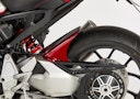 Vorschaubild BODYSTYLE Sportsline Hinterradabdeckung mit Alu-Kettenschutz ABS Kunststoff schwarz für HONDA CB1000R 